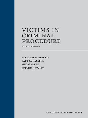 cover image of Victims in Criminal Procedure